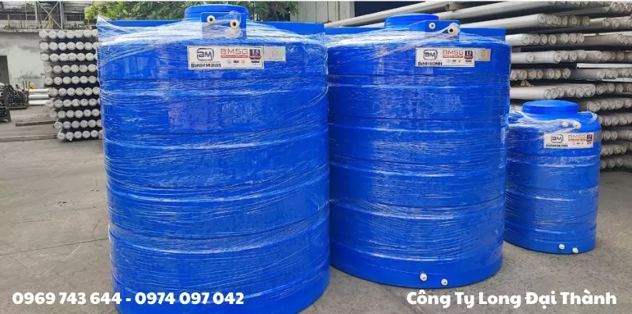 Bồn 5000l nhựa đứng Bình Minh giá rẻ