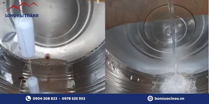 thợ vệ sinh bồn nước long đại thành