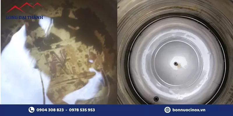 vệ sinh bồn nước nhanh