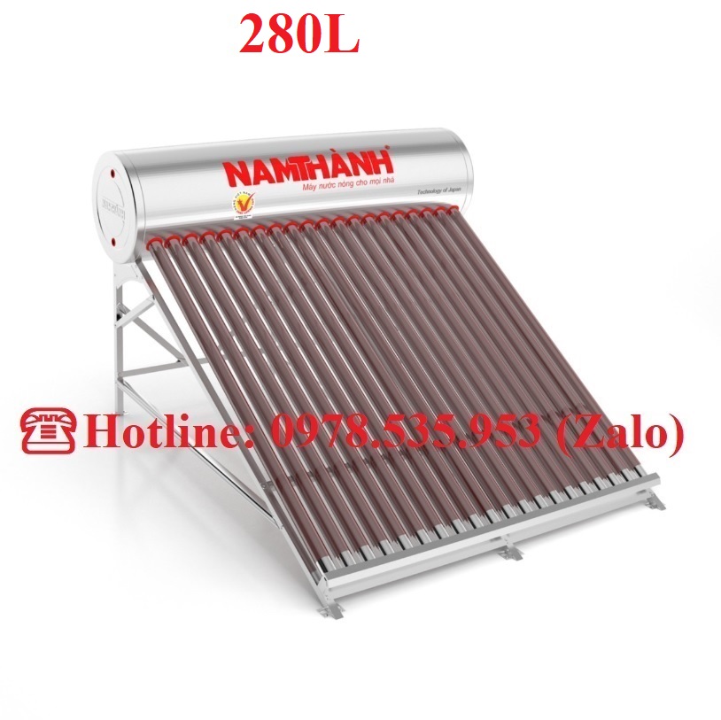 MÁY NƯỚC NÓNG NĂNG LƯỢNG MẶT TRỜI NAM THÀNH GOLD 280L