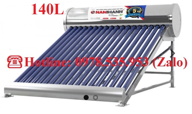 Máy nước nóng năng lượng mặt trời Nam Thành Eco 140L