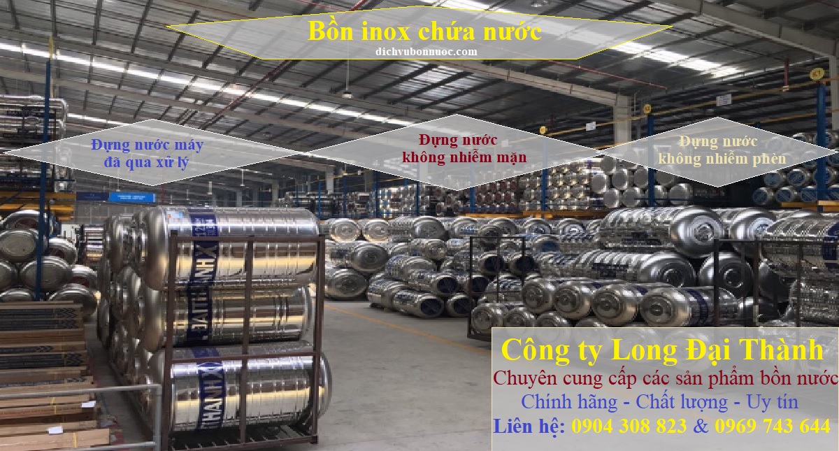 Bồn inox chứa nước