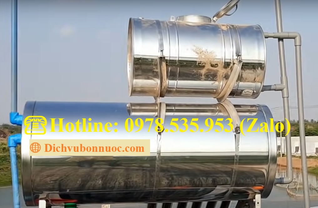 Bồn phụ Máy nước nóng năng lượng mặt trời Nam Thành Eco 140L