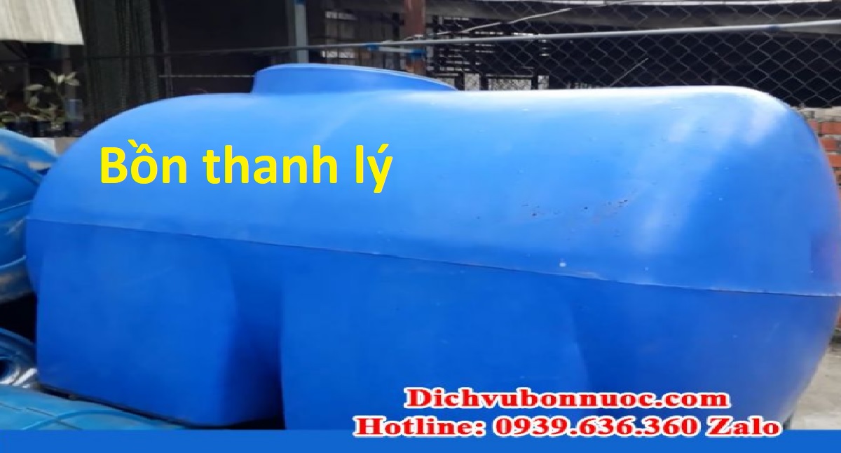 Bồn nước nhựa thanh l&yacute;