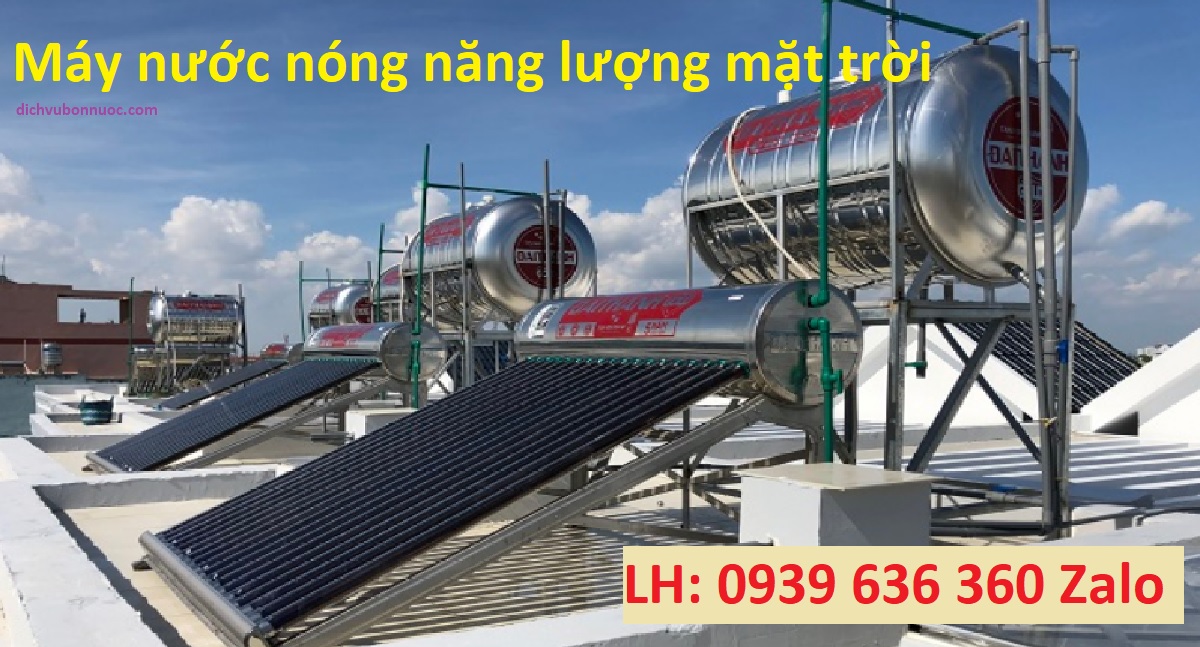 máy nước nóng năng lượng mặt trời