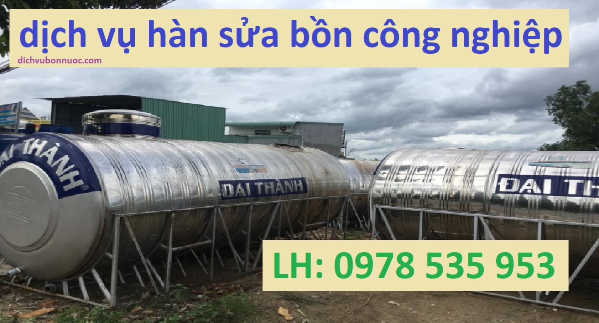 h&agrave;n sửa bồn nước KCN T&acirc;n B&igrave;nh