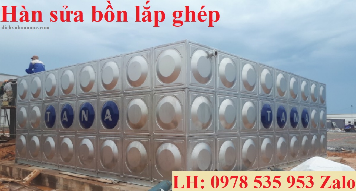 H&agrave;n sửa bồn lắp gh&eacute;p
