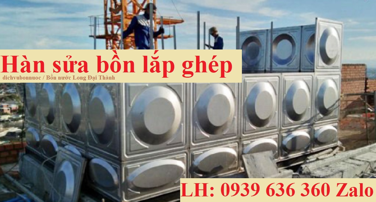 H&agrave;n sửa bồn lắp gh&eacute;p