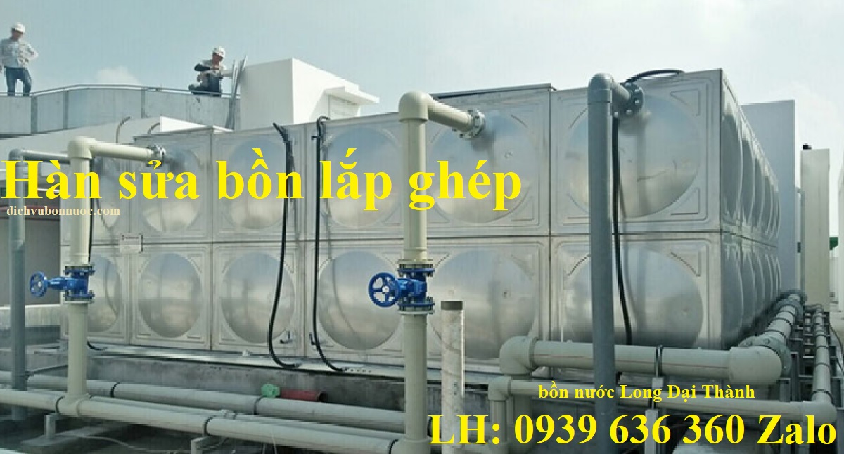 H&agrave;n sửa bồn lắp gh&eacute;p