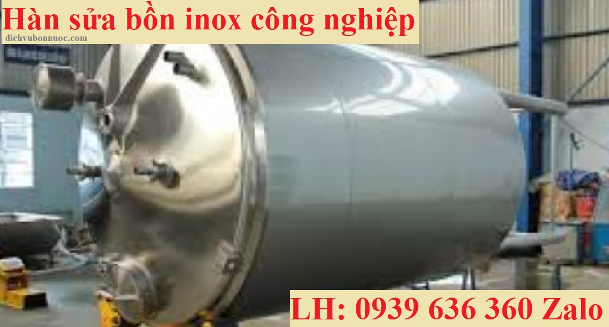 H&agrave;n sửa bồn nước KCN Hố Nai