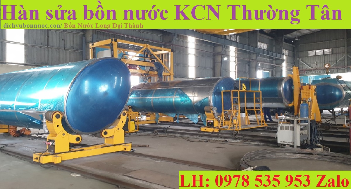 H&agrave;n sửa bồn nước KCN Thường T&acirc;n