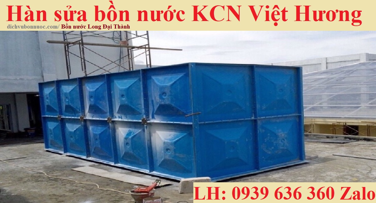 Hàn sửa bồn nước KCN Việt Hương