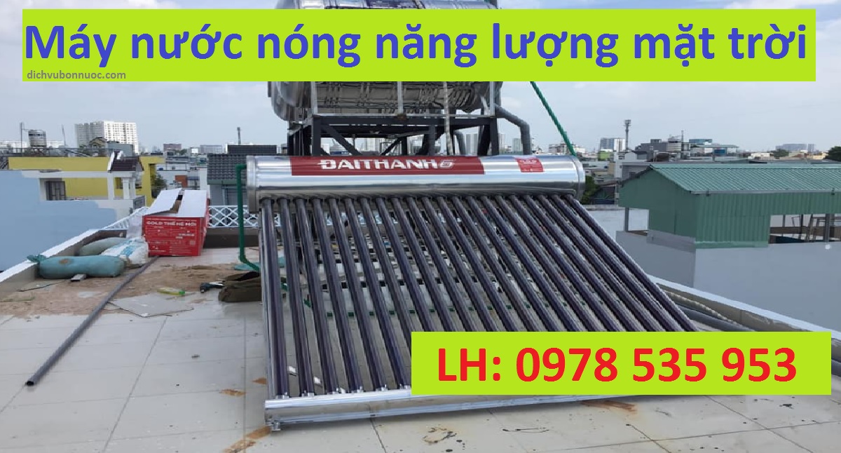 máy nước nóng năng lượng mặt trời