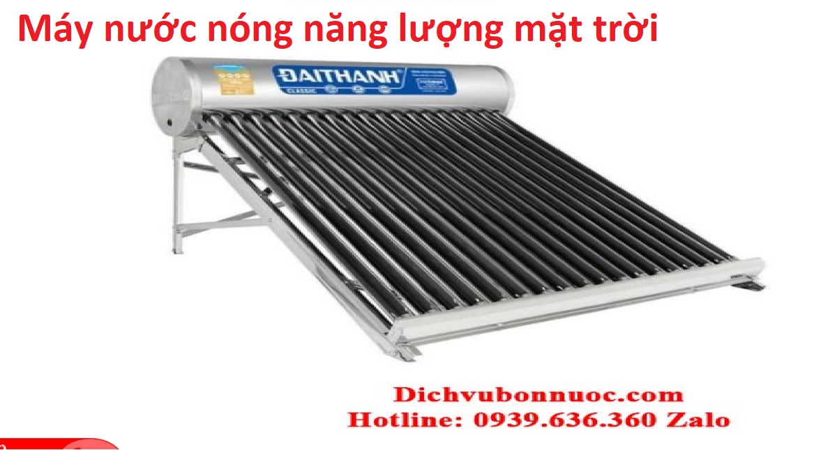 M&aacute;y nước n&oacute;ng năng lượng mặt trời