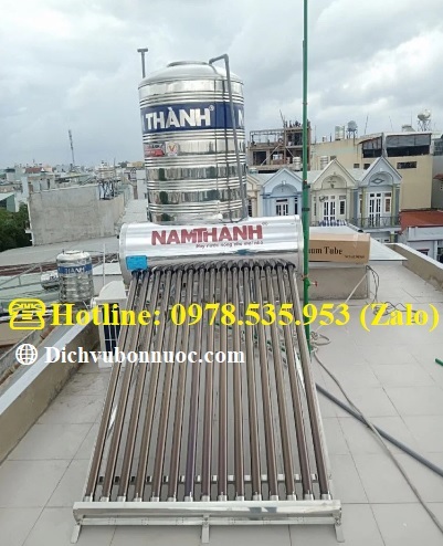 náy nước nóng năng lựng mặt trời nam thành