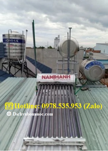 Máy nước nóng năng lượng mặt trời Nam Thành Eco 140L