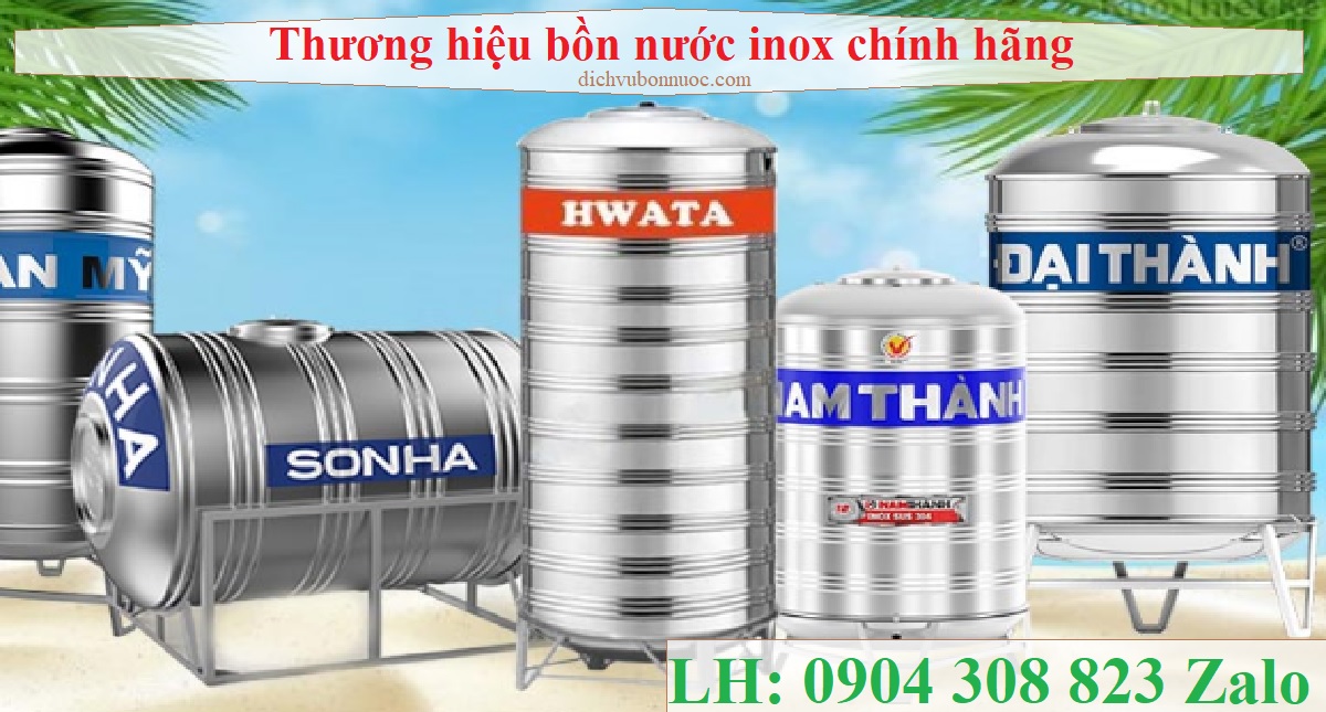 Thương hiệu bồn nước chính hãng