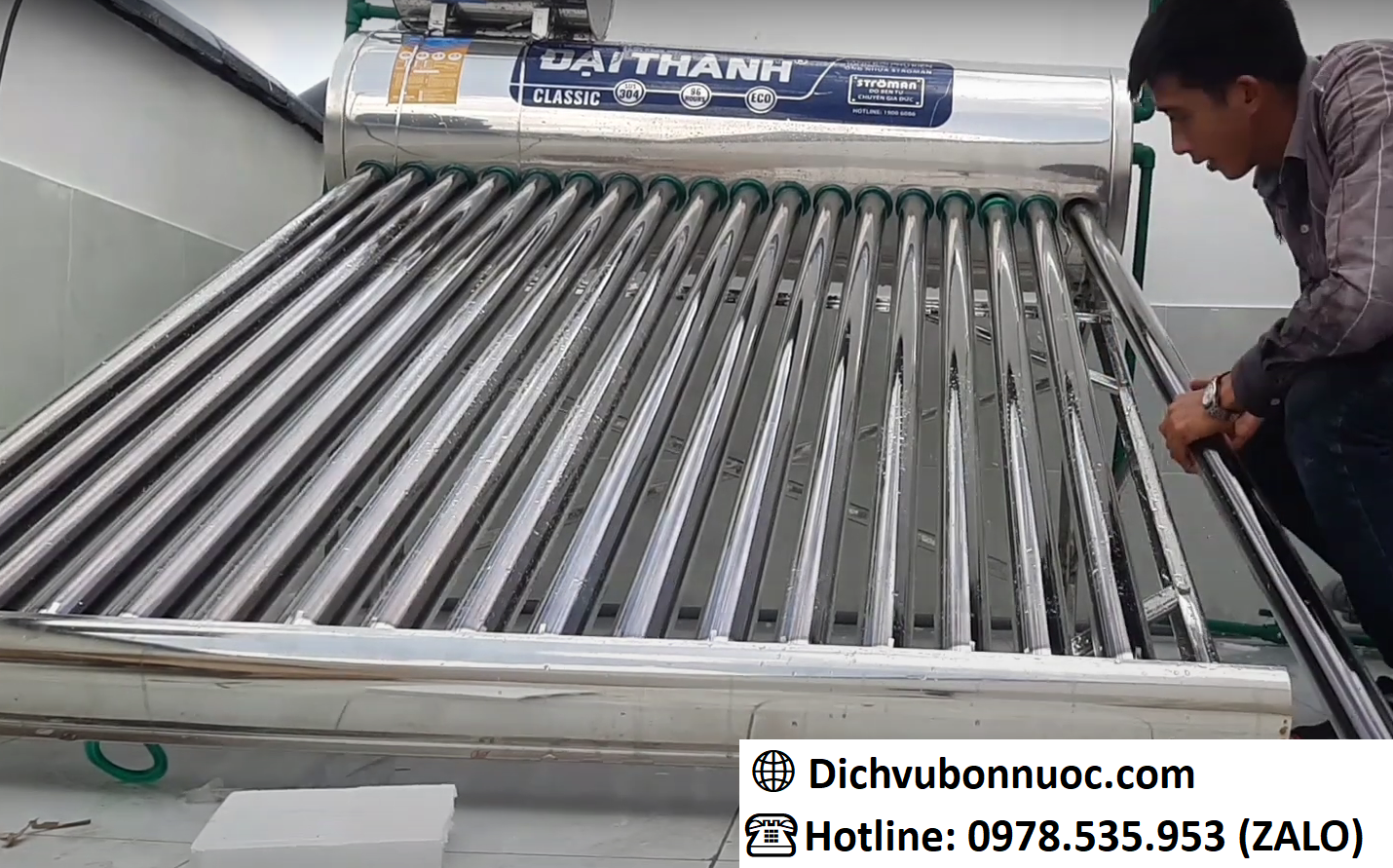 máy nước nóng năng lượng mặt trời