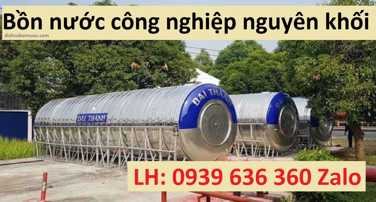 BỒN NƯỚC CÔNG NGHIỆP CŨ MỚI GIÁ RẺ