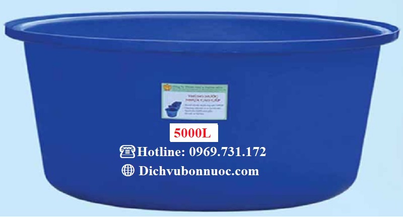 THÙNG NHỰA TRÒN 5000L