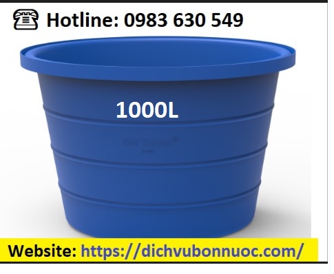Bơ Nhựa 1.000L Đại Thành Giá Tốt