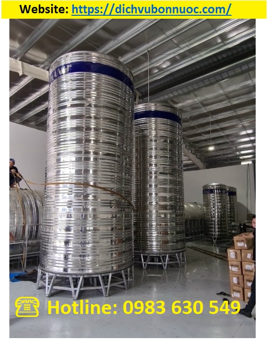 Bồn nước công nghiệp đứng Đại Thành