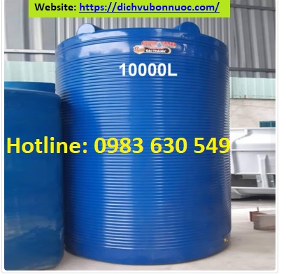 BỒN NHỰA CÔNG NGHIỆP 10000L ĐỨNG