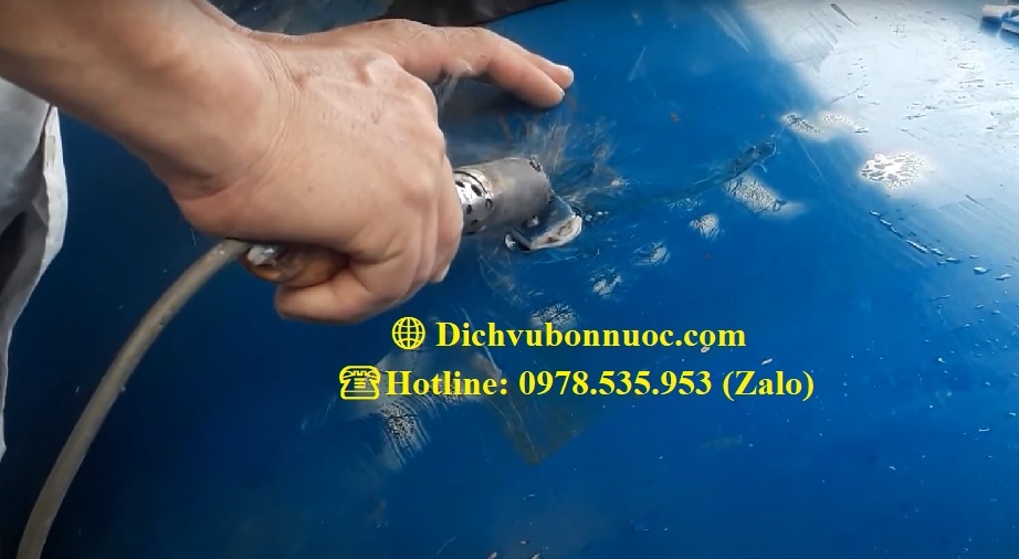 dịch vụ hàn bồn nước