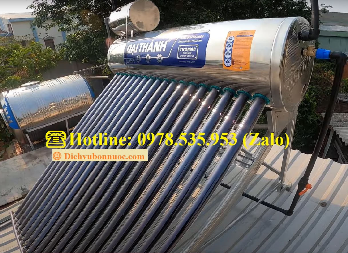 máy nước nóng năng lượng mặt trời