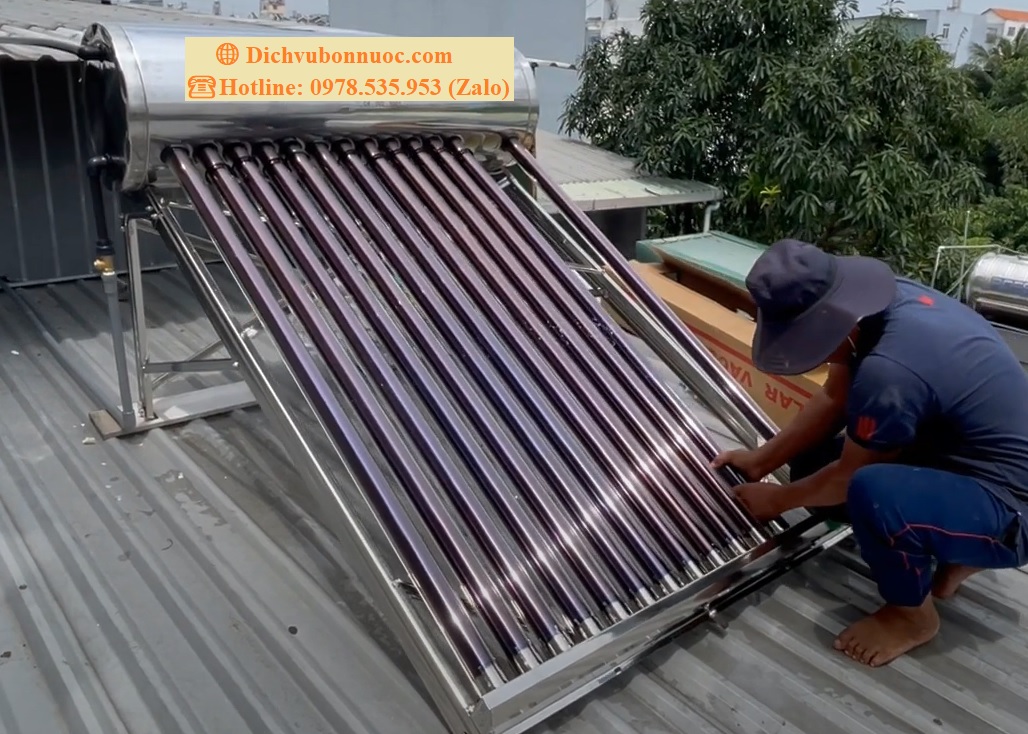 lắp đặt máy năng lượng mặt trời