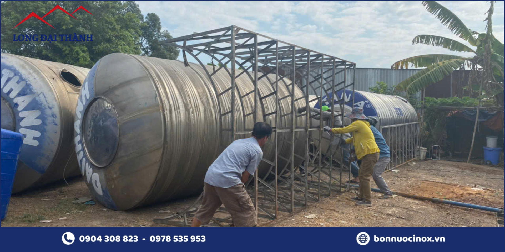 Bồn nước Inox PCCC