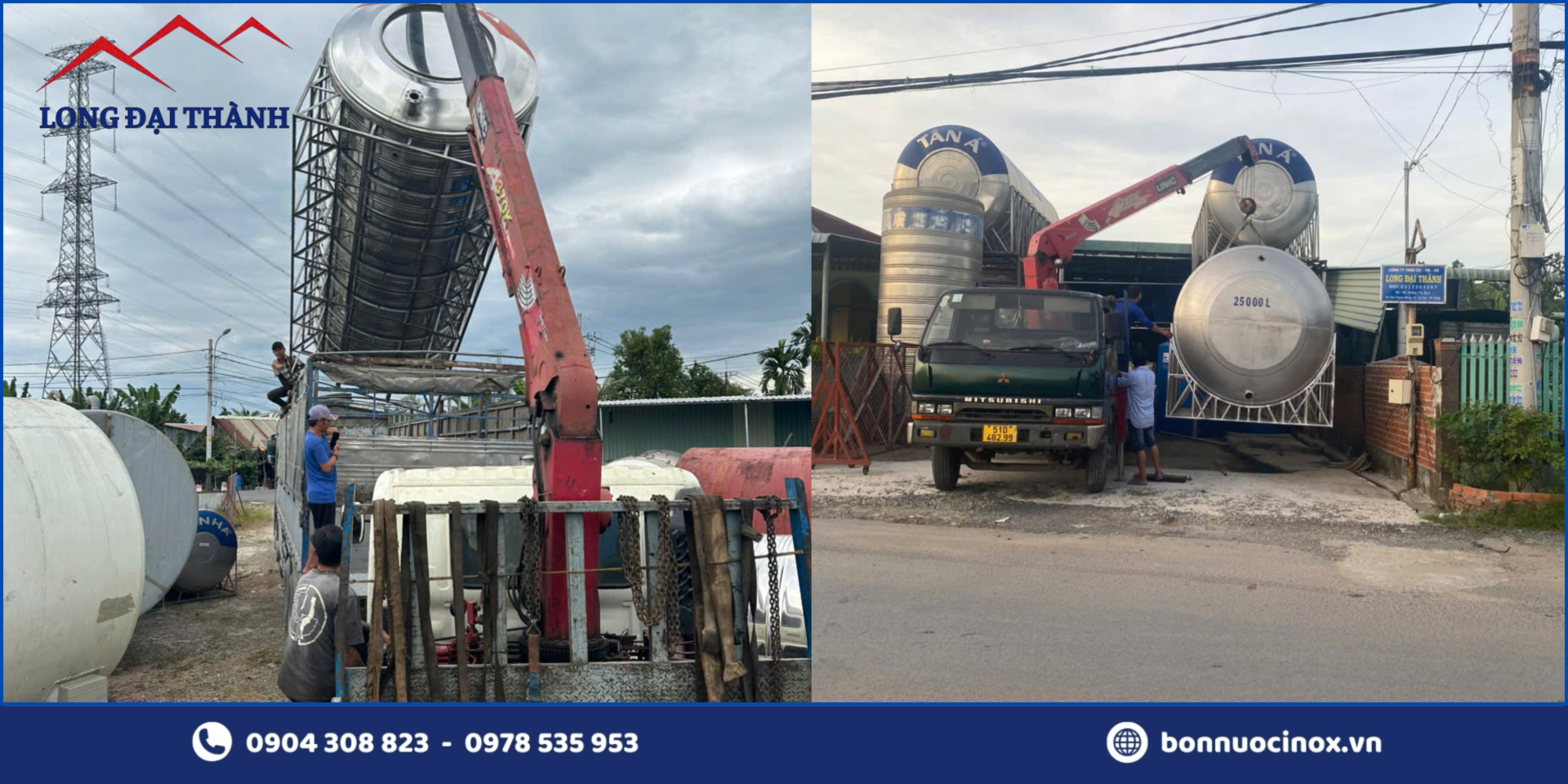 Bồn nước Inox PCCC đứng