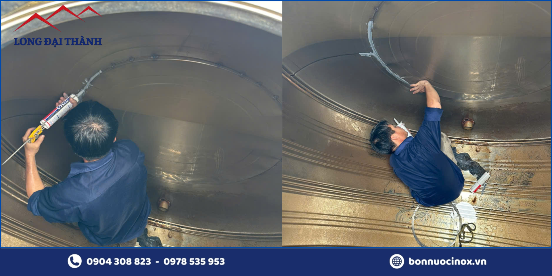 bảo trì vệ sinh bồn nước