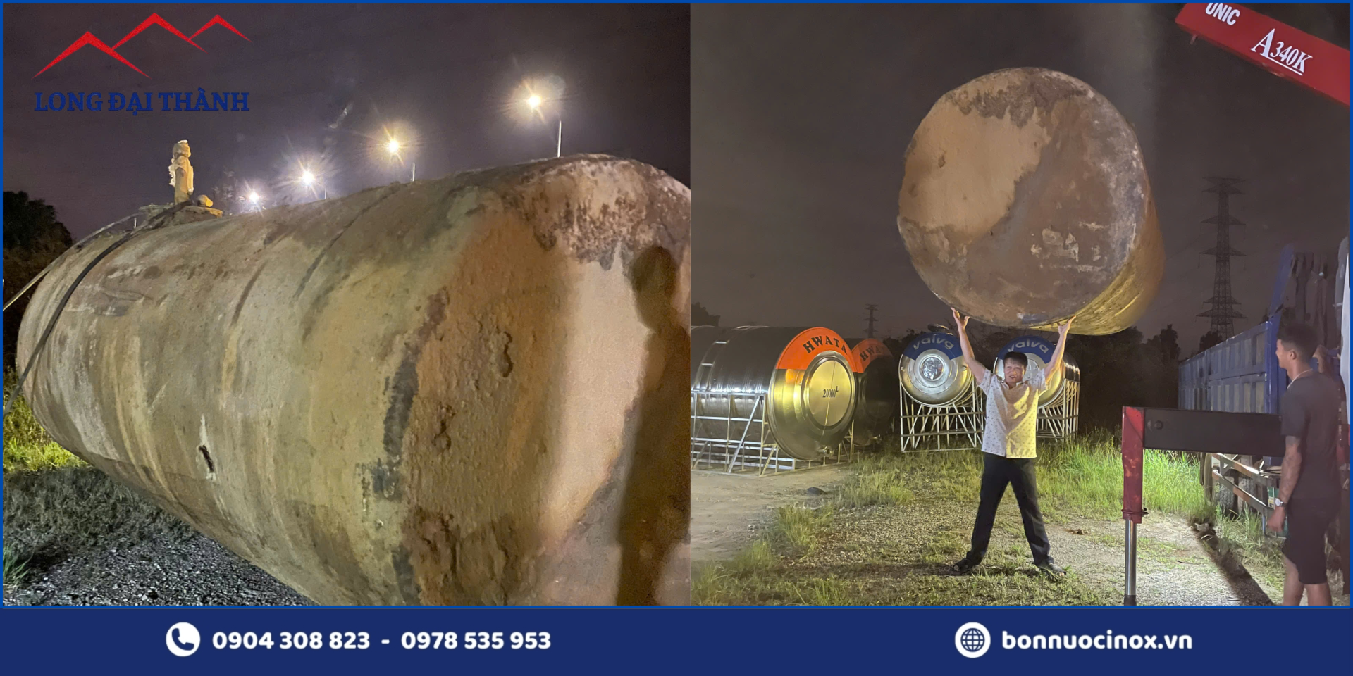 Bồn sắt 15 khối