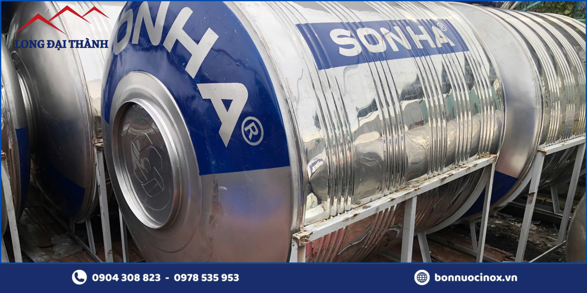 Bồn nước Inox PCCC nằm