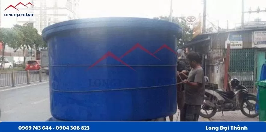 THÙNG NHỰA TRÒN 2000L