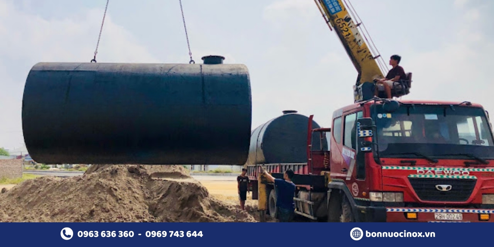 Bồn chứa xăng dầu 20 khối