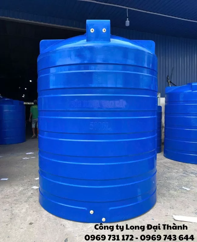 Bồn 5000l nhựa đứng Bình Minh giá rẻ