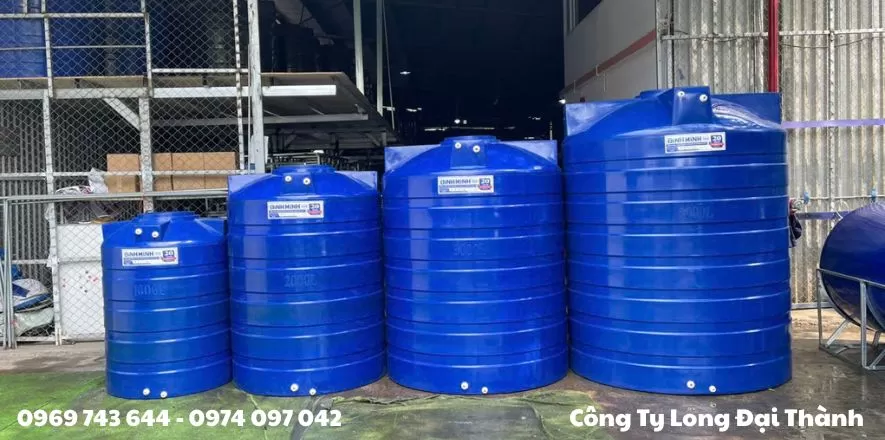 Bồn 5000l nhựa đứng Bình Minh giá rẻ