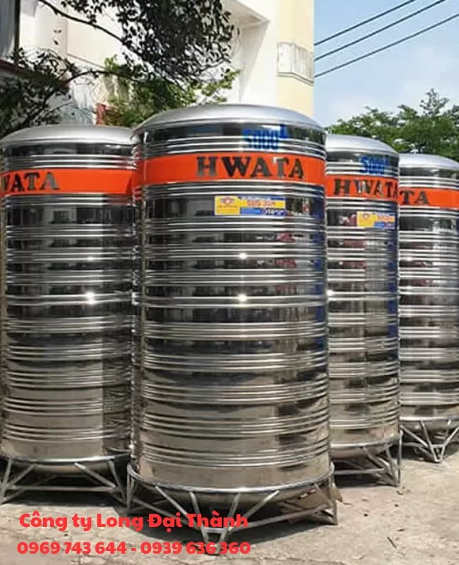 Bồn nước Inox PCCC đứng mới 5000L