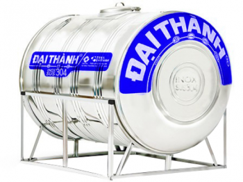 Bồn nước inox Đại Thành 3500L Nằm.