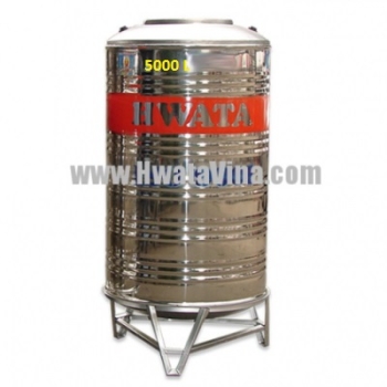BỒN NƯỚC INOX HWATA 5000 LÍT ĐỨNG