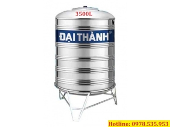 BÌNH NƯỚC INOX ĐỨNG 3500L ĐẠI THÀNH
