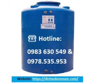 BỒN NHỰA 1.000L ĐỨNG LONG ĐẠI THÀNH