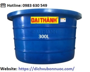 BƠ NHỰA 300L ĐẠI THÀNH