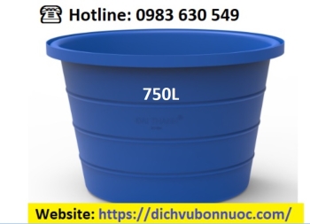 BƠ NHỰA 750L ĐẠI THÀNH