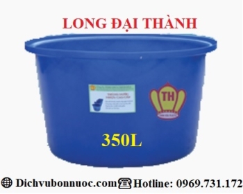 THÙNG NHỰA TRÒN 350L