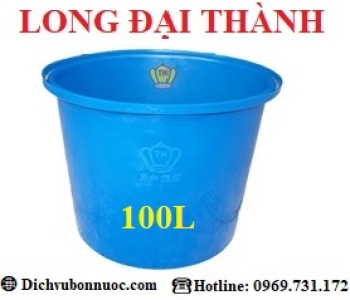 THÙNG NHỰA TRÒN 100L