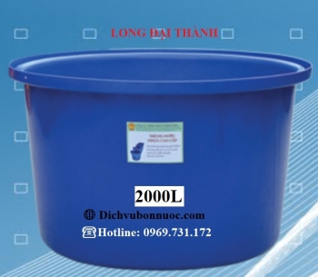 THÙNG NHỰA TRÒN 2000L