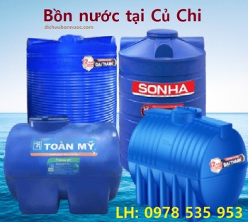 BỒN NƯỚC TẠI CỦ CHI